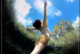 唯美图集:摄影师镜头下的水下美人鱼