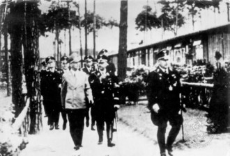 老照片:二战时纳粹集中营的指挥总部