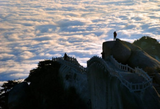 人间奇景:实拍安徽天柱山的云海奇观