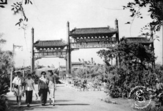 难得一见的老照片:1950年代的北京城