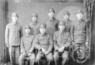 珍贵老照片:二战中的台湾籍日军士兵