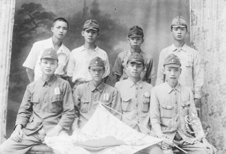 珍贵老照片:二战中的台湾籍日军士兵