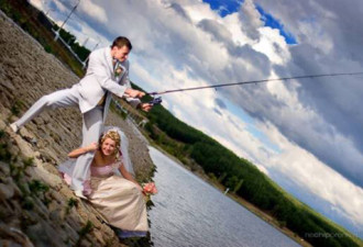俄罗斯式婚纱照:凸显奔放的民族个性