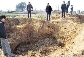 盗墓贼开挖土机连掘南京10余座汉墓