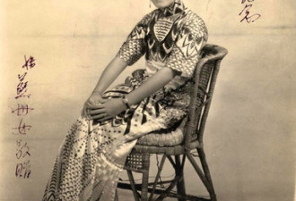 老照片:民国初年赴美演出的女演员靓照