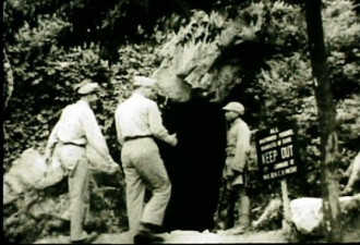 老照片:飞虎队在桂林地区的岩洞指挥部