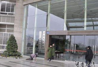 重庆农妇欲进县政府被踢出 保安被辞退