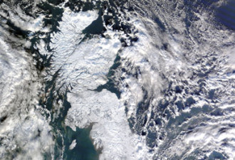 NASA:2010年1月卫星照片里的地球