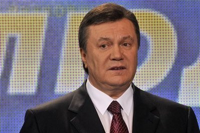 乌克兰总统候选人亚努科维奇自称选举中获胜