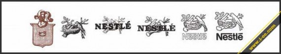 nestle的logo演变历史