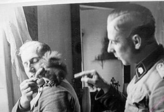 老照片：二战时德国士兵的乐趣生活照