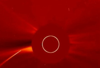 天文台发现一颗彗星飞向太阳将被吞噬