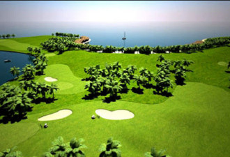 马尔代夫拟建造海上漂浮的高尔夫球场
