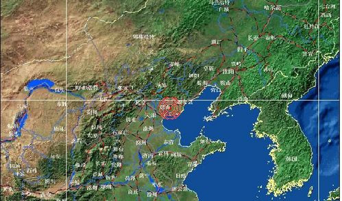 河北省唐山市18时51分发生4.1级地震