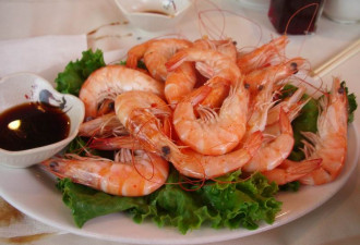 物美价廉的白灼虾：避风塘小炒食记