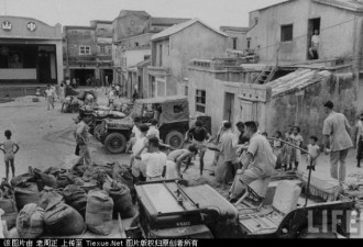 1958年金门炮战时国军方面拍摄的照片