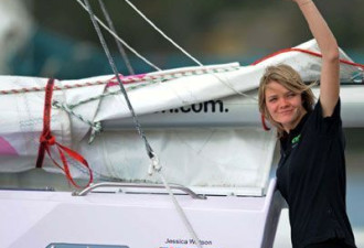 澳州16岁少女完成环球独航 总理亲自接
