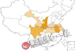 中国南北分界定位图绘出 涉7省百县市