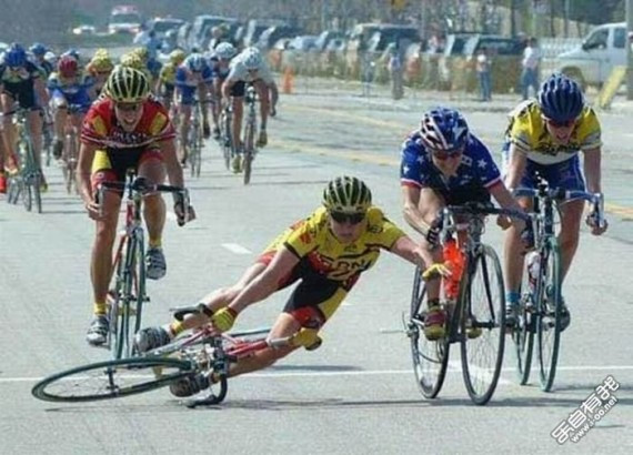 Unlucky Cyclists (18 pics)