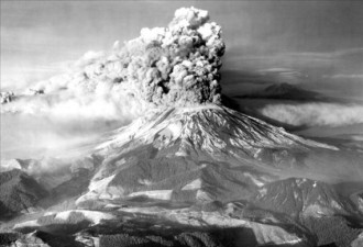 1980年美国圣海伦斯火山爆发恐怖场面