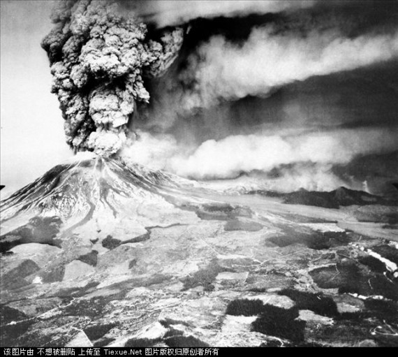 回复：末日浩劫现实版：1980美国圣海伦斯火山爆