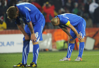 意大利2-3输斯洛伐克 卫冕冠军遭淘汰