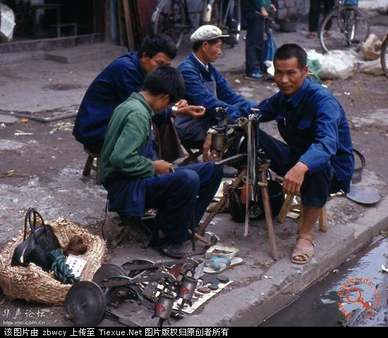 老外拍的1982年北京彩照