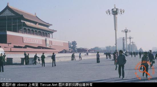 老外拍的1982年北京彩照