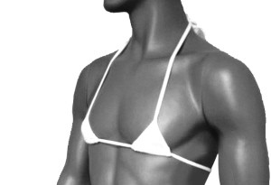 日本商家推出男士胸罩 看中肥胖市场