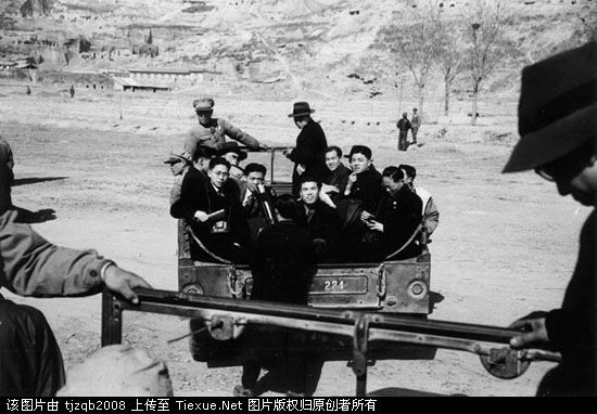 老照片：胡宗南攻陷延安之后[组图]