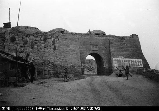 老照片：胡宗南攻陷延安之后[组图]