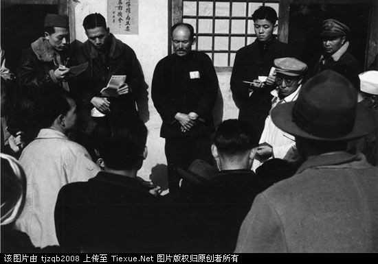老照片：胡宗南攻陷延安之后[组图]
