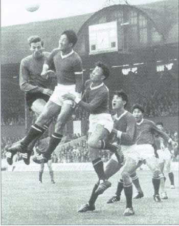 1966年朝鲜参加世界杯旧照