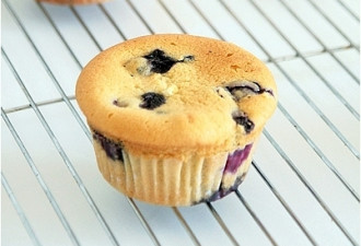 你一定会喜欢的点心： 秘制蓝莓松糕