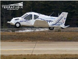 全球首辆陆空两用飞天车在美国核准上路