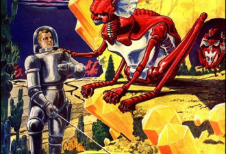 老照片：1940年美国人想象中的外星人