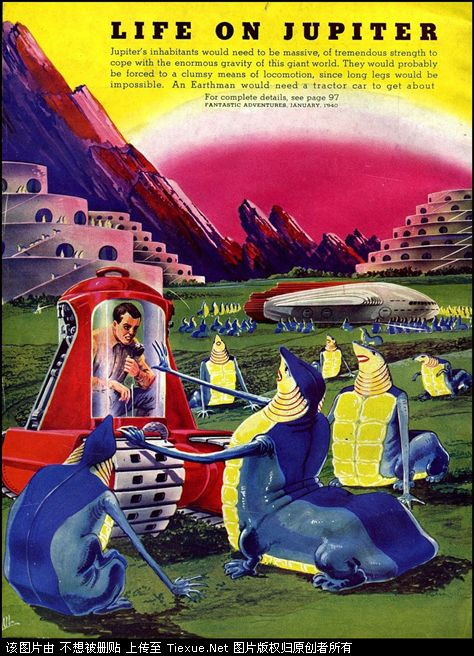 太阳系漫游指南：1940年美国人想象中的外