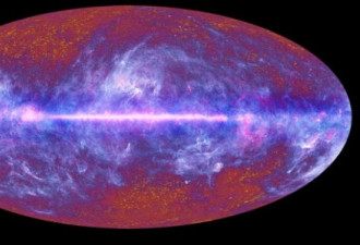 普朗克太空望远镜绘出首幅宇宙全景图