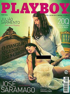 耶稣怀抱裸女照捱轰 葡萄牙停刊(图)