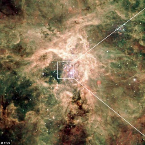 英国科学家发现最重恒星 质量是太阳250多倍