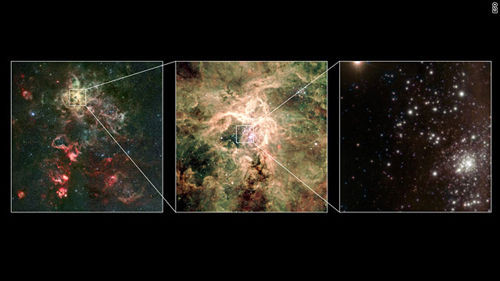 英国科学家发现最重恒星 质量是太阳250多倍