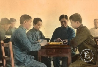 反映1920年代中国社会的上色纪实照片