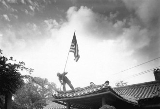 老照片：朝鲜战场上的美国海军陆战队