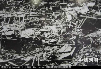 老照片：1976年唐山大地震的真实场景