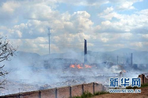 黑龙江伊春鞭炮厂爆炸已致13死148伤