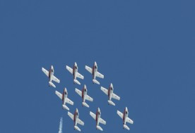 加拿大Snowbirds飞行队精彩表演集锦