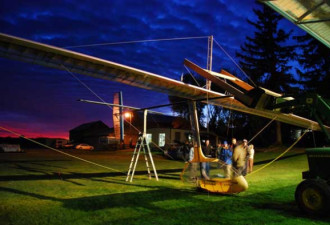 加拿大发明人力扑翼飞机：时速25公里