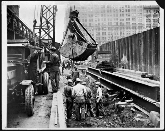 《纽约时报》老照片：图说纽约地铁百年的发展历程(组图)