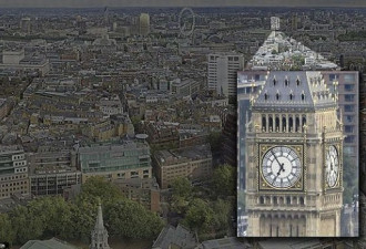 世界最大全景照片 8百亿像素下的伦敦