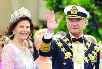瑞典64岁白发国王曝欲与巨乳模特私奔
